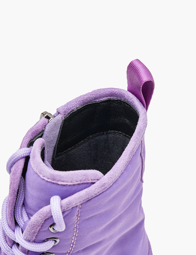 Фиолетовые женские ботинки MASCOTTE 233-3201921-0207 | ракурс 6