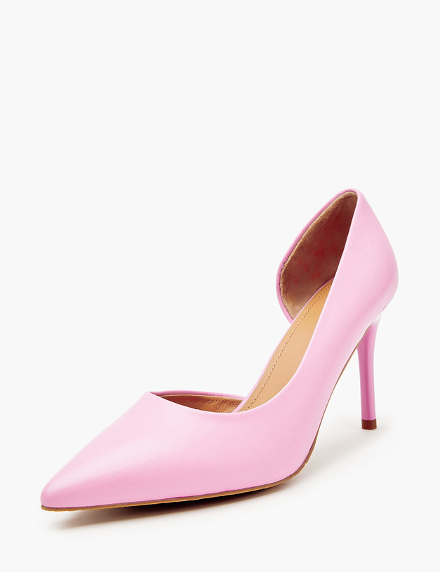 Розовые женские туфли MASCOTTE 233-412811-6542M | ракурс 2