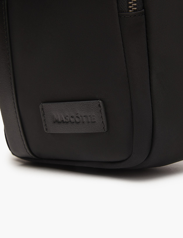 Черная мужская сумка-слинг MASCOTTE 604-3224-202 | ракурс 6