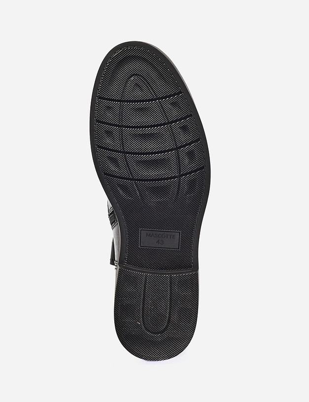 Черные мужские ботинки MASCOTTE 22-120824-3128M | ракурс 6