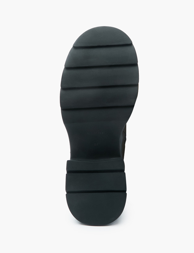 Черные женские ботинки с ремешком MASCOTTE 58-225732-0102 | ракурс 5