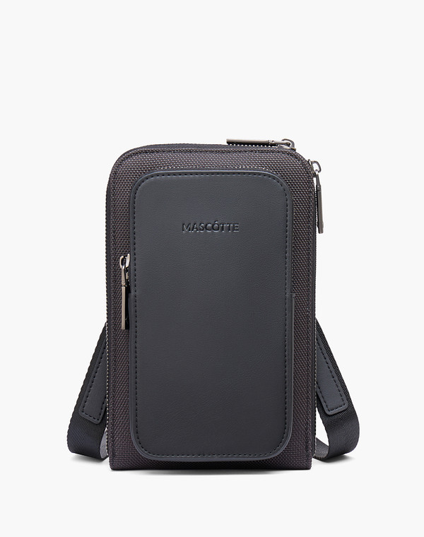 Синяя мужская сумка для мобильного 8390₽