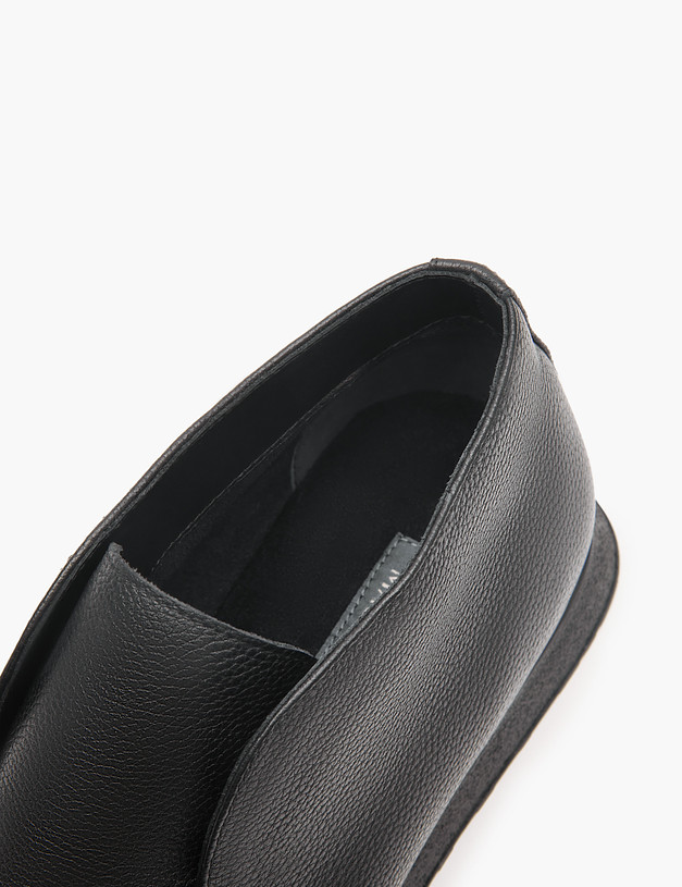 Черные мужские ботинки без шнуровки MASCOTTE 175-3291823-8110M | ракурс 7