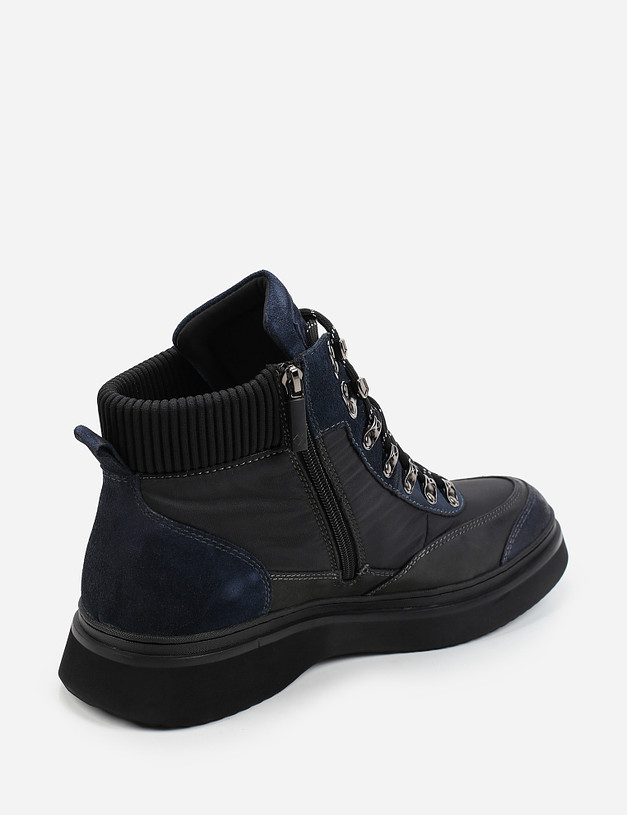 Темно-синие мужские ботинки MASCOTTE 22-1210621-3203M | ракурс 3