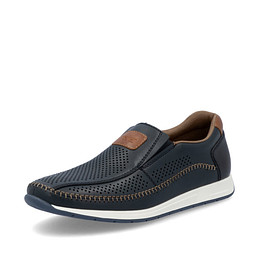 11950-14 Туфли мужские нат.кожа-и.кожа/и.кожа синий, Rieker