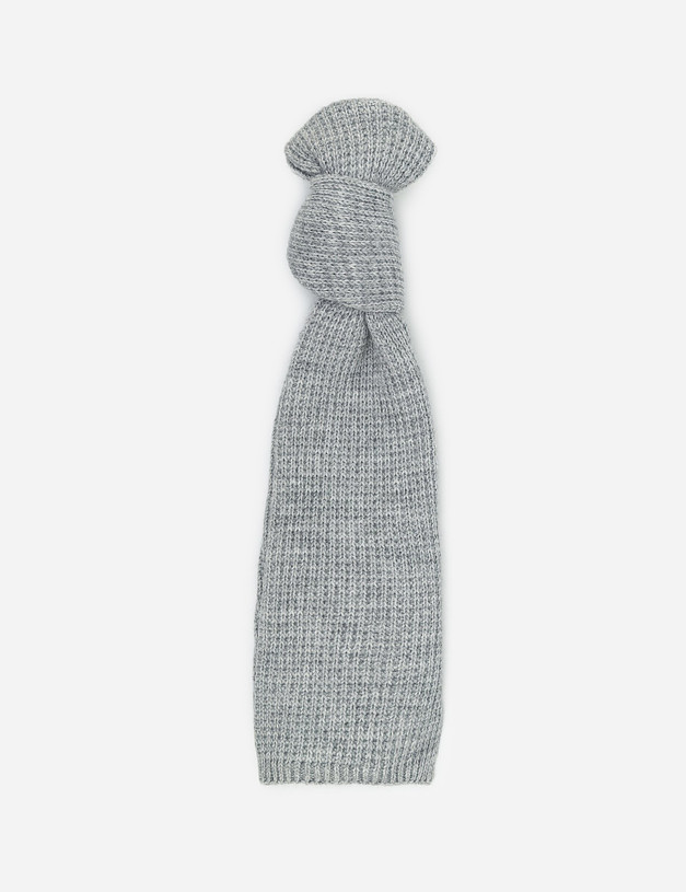 Серый женский шарф MASCOTTE 781-0217-510 | ракурс 1