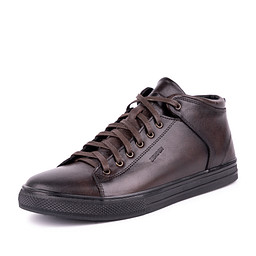 336-32MZ-086KN Ботинки для активного отдыха мужские нат.кожа/шерсть-и.мех корич, Zenden