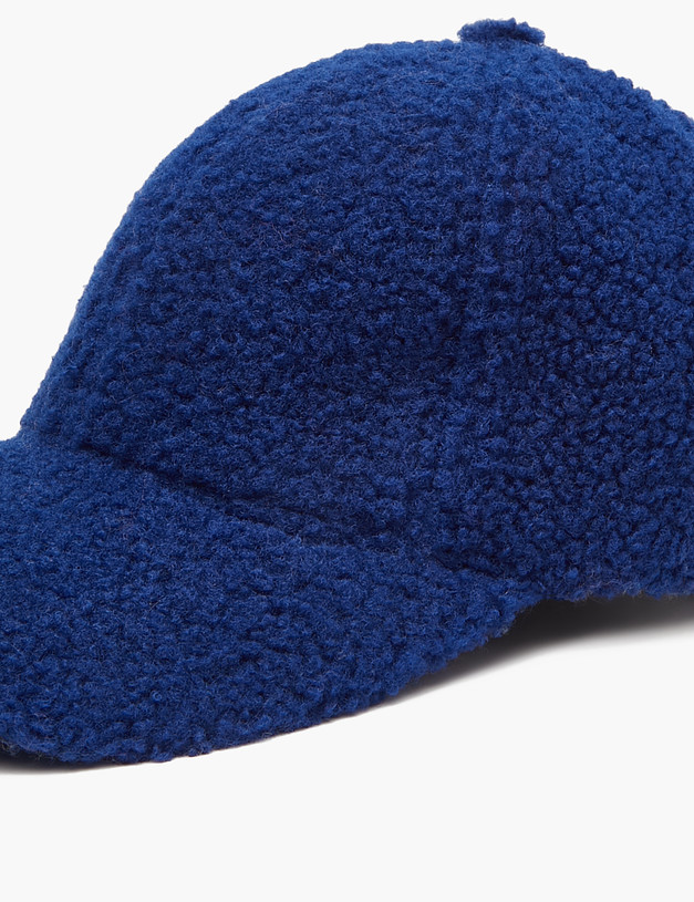 Синяя плюшевая кепка MASCOTTE 746-2204-2403 | ракурс 5