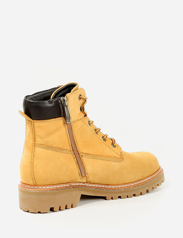 Желтые женские ботинки MASCOTTE 58-123221-0318 | ракурс 4