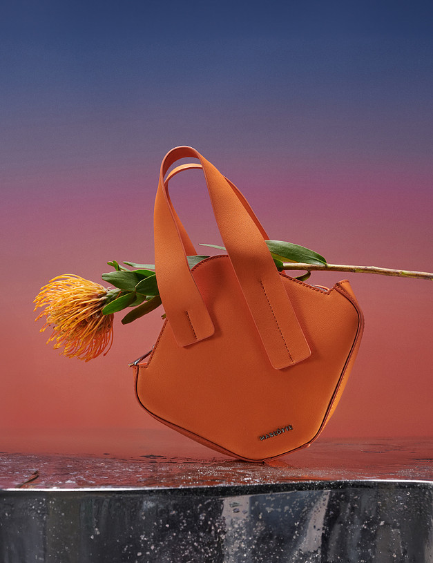 Оранжевая женская сумка MASCOTTE 660-4164-613 | ракурс 1