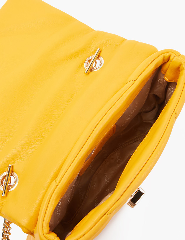 Желтая женская сумка кросс-боди MASCOTTE 670-2102-618 | ракурс 4