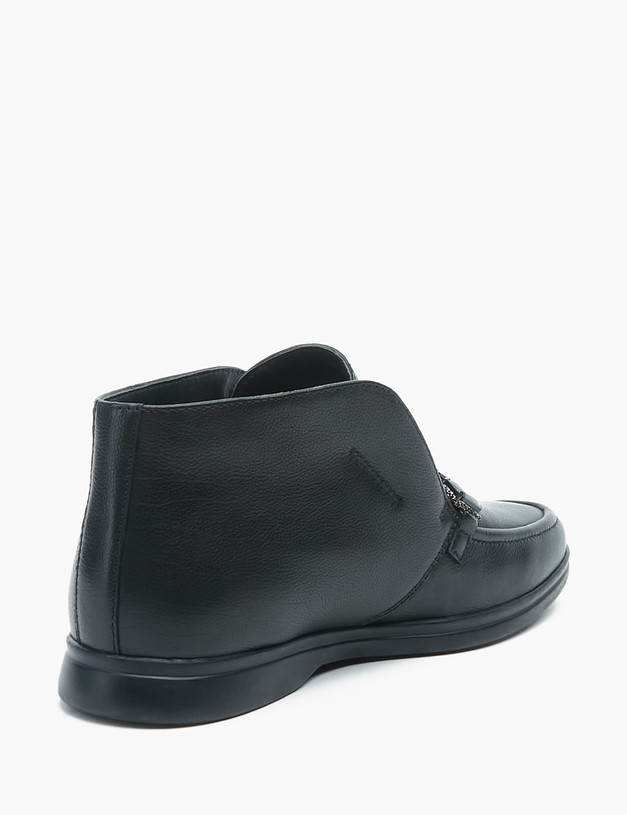 Черные женские ботинки MASCOTTE 22-1222624-3180M | ракурс 3