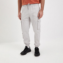 41MQ-P5293 Брюки мужские св.серый, Quattrocomforto