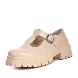163-41WK-001DS Туфли женские и.лак/и.кожа беж, INSTREET