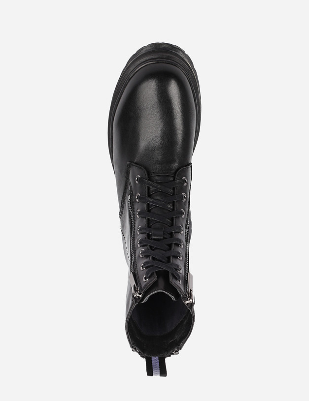 Черные женские ботинки MASCOTTE 21-1221022-3199M | ракурс 5