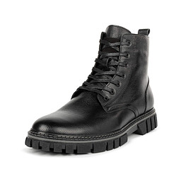 336-52MZ-007KN Ботинки мужские нат.кожа/шерсть-и.мех черн, Zenden