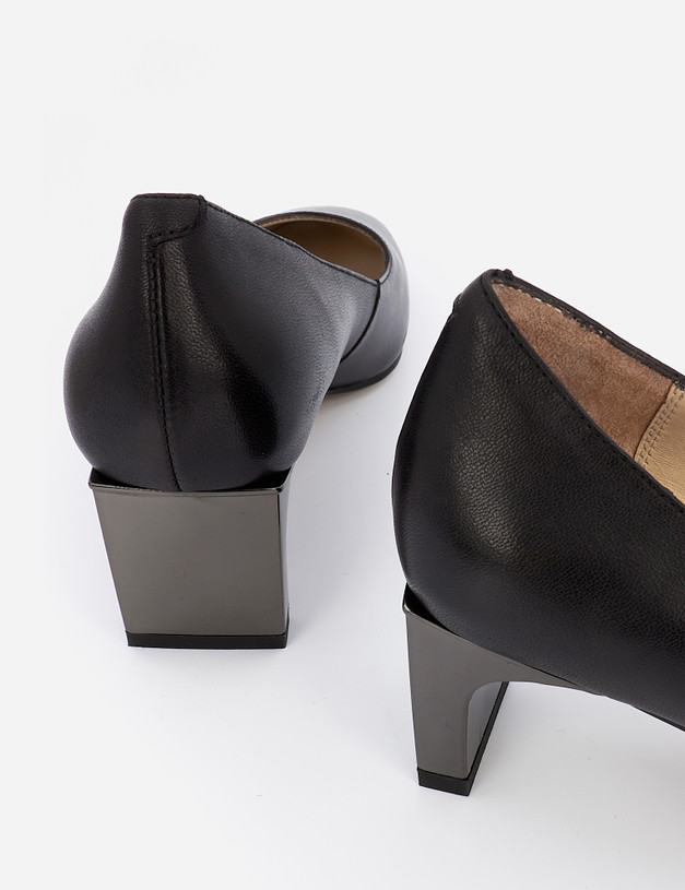 Черные женские туфли MASCOTTE 21-120611-3501M | ракурс 7