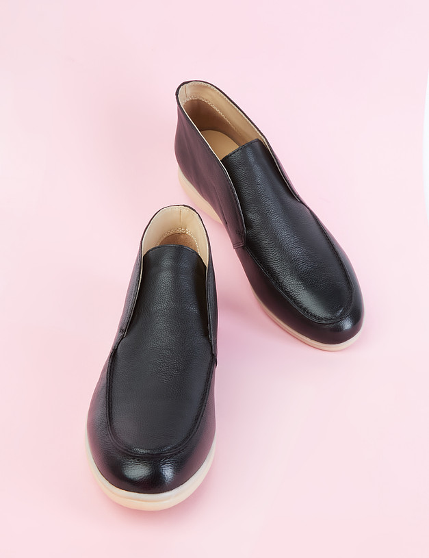Черные женские ботинки MASCOTTE 58-2141114-3180M | ракурс 6