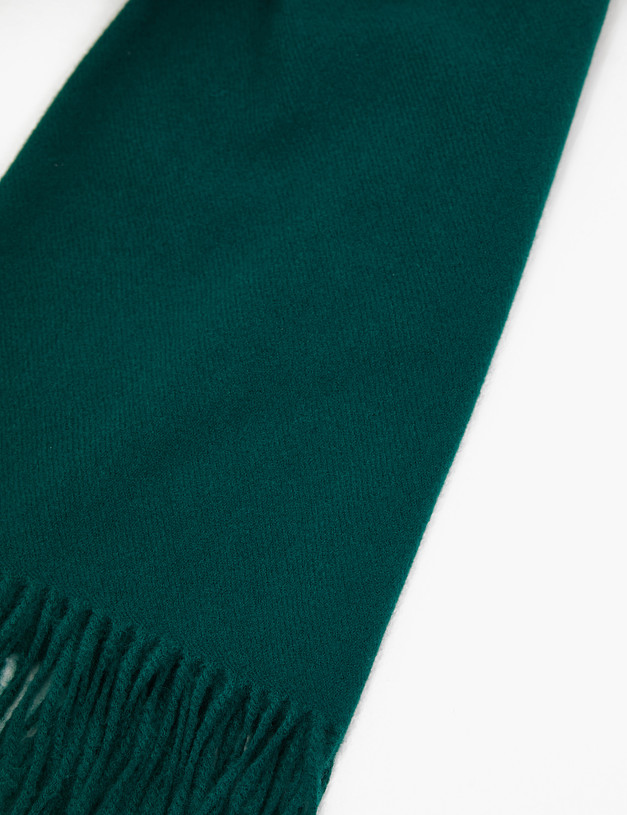 Зеленый женский шарф MASCOTTE 766-3210-24044 | ракурс 3