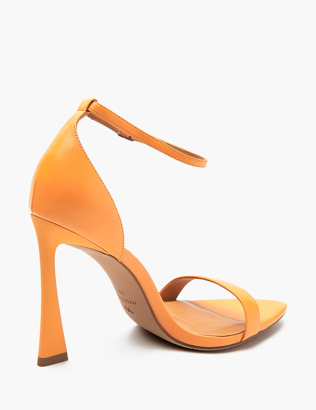 Оранжевые женские босоножки MASCOTTE 175-4123011-6544M | ракурс 3