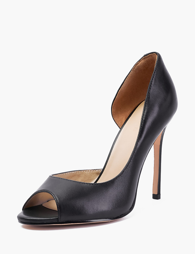 Черные женские туфли на шпильке MASCOTTE 21-2140516-3501M | ракурс 2
