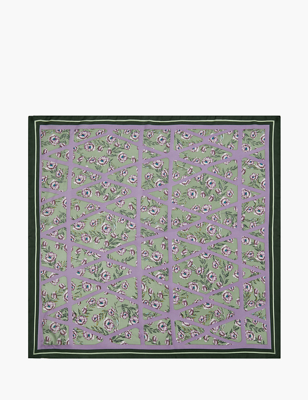 Зеленый женский платок MASCOTTE 766-3104-2404 | ракурс 2