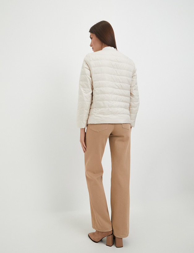 Белая женская куртка MASCOTTE 234-3311-2401 | ракурс 8