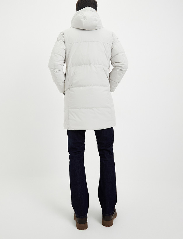 Белая мужская куртка MASCOTTE 234-3399-2401 | ракурс 6