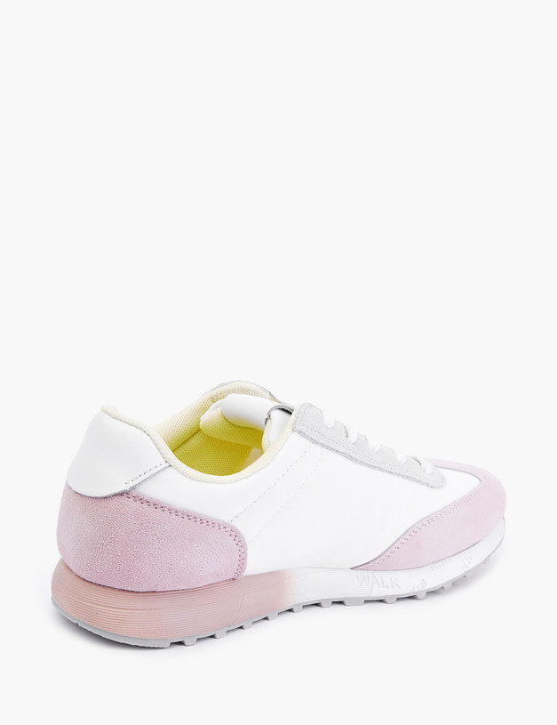 Женские кроссовки с розовыми вставками MASCOTTE 189-2125025-0201 | ракурс 4