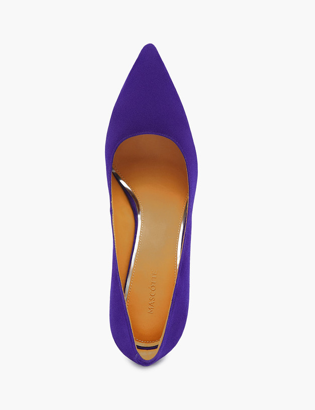 Темно-фиолетовые женские туфли на шпильке MASCOTTE 172-210211-0603 | ракурс 5