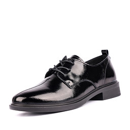 58-22WA-607VS Полуботинки женские кож.спилок/и.кожа-текстиль черн, Zenden