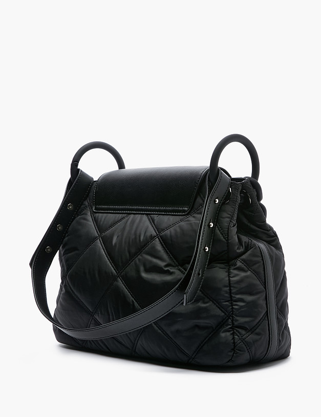 Черная женская сумка с цепью MASCOTTE 660-2242-202 | ракурс 3
