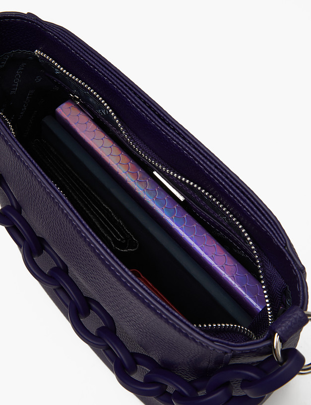 Темно-фиолетовая женская сумка MASCOTTE 660-3101-103 | ракурс 7