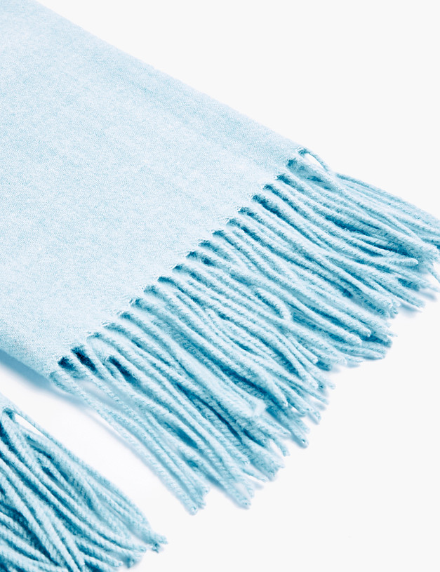 Голубой женский шарф MASCOTTE 766-2222-2411 | ракурс 3