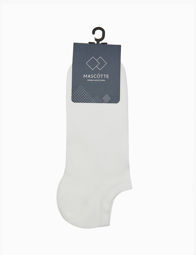 Белые мужские носки MASCOTTE M7421-01 | ракурс 2