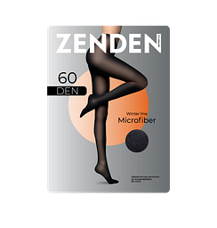 969_12_MICROFIBER_60_p.2_N Колготки женские  60 ден черн, Zenden