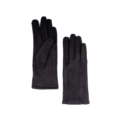 Перчатки женские INSTREET YU-32GWK-050, цвет черный, размер ONE SIZE