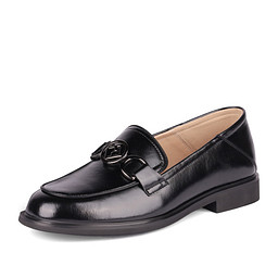 58-21WA-339VK Туфли женские кож.спилок/нат.кожа черн, Zenden