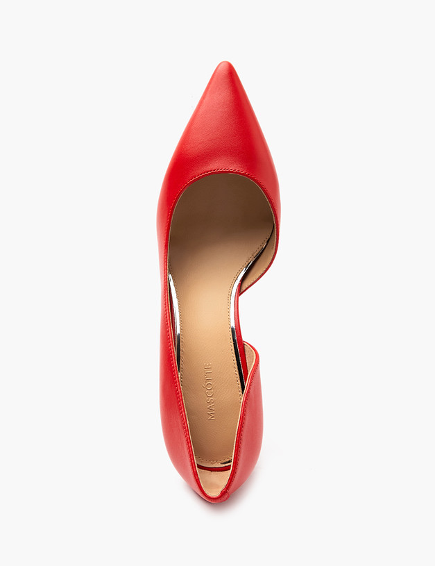 Красные женские туфли  MASCOTTE 172-4122712-6546M | ракурс 4