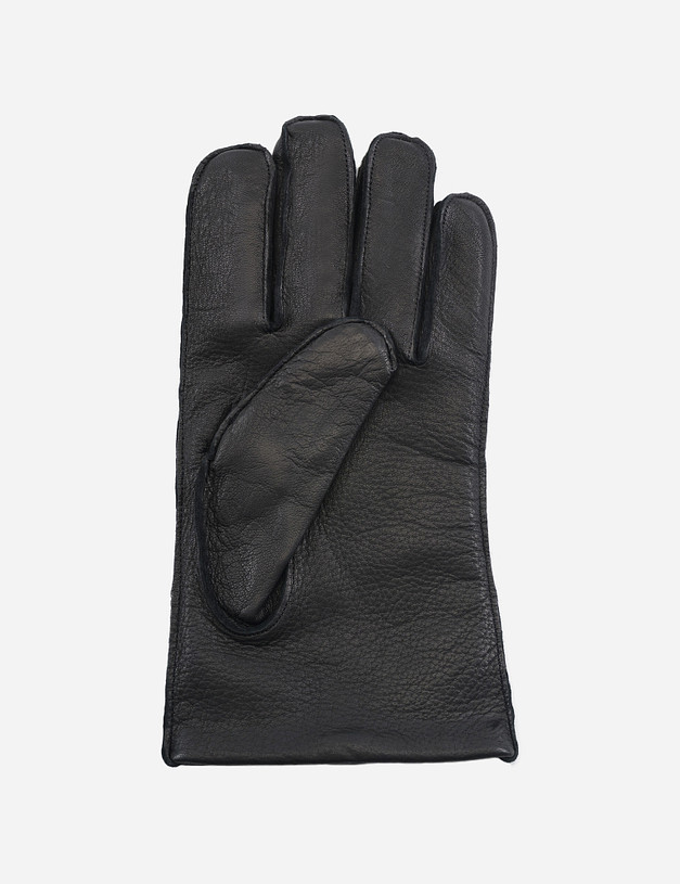 Зимние мужские перчатки из кожи MASCOTTE 717-0214-102 | ракурс 2