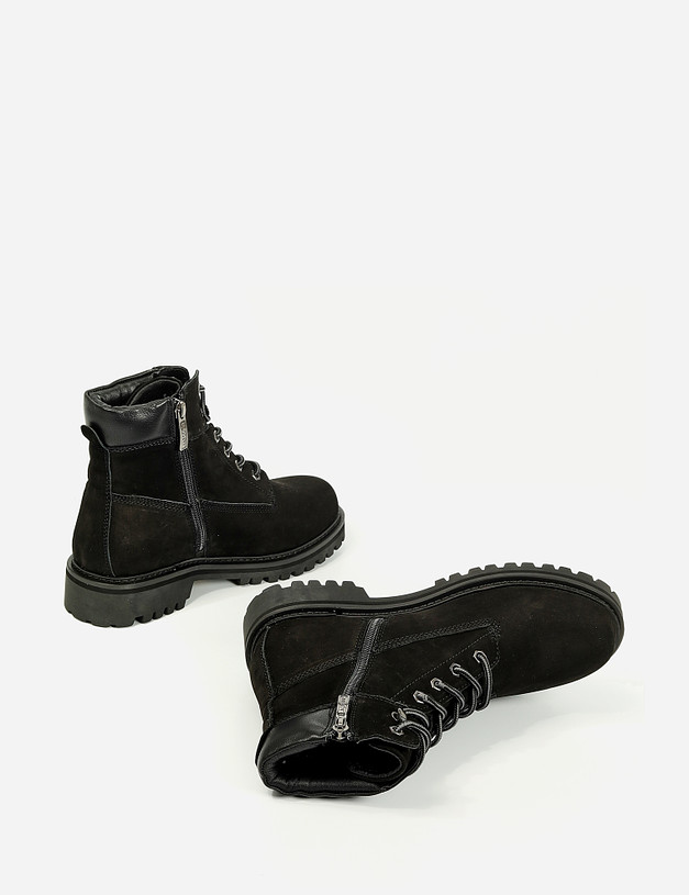 Черные женские ботинки MASCOTTE 58-123221-0302 | ракурс 7