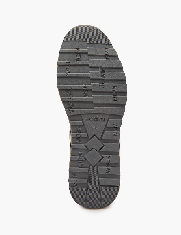 Серо-коричневые мужские кроссовки MASCOTTE 189-3215022-0210 | ракурс 7