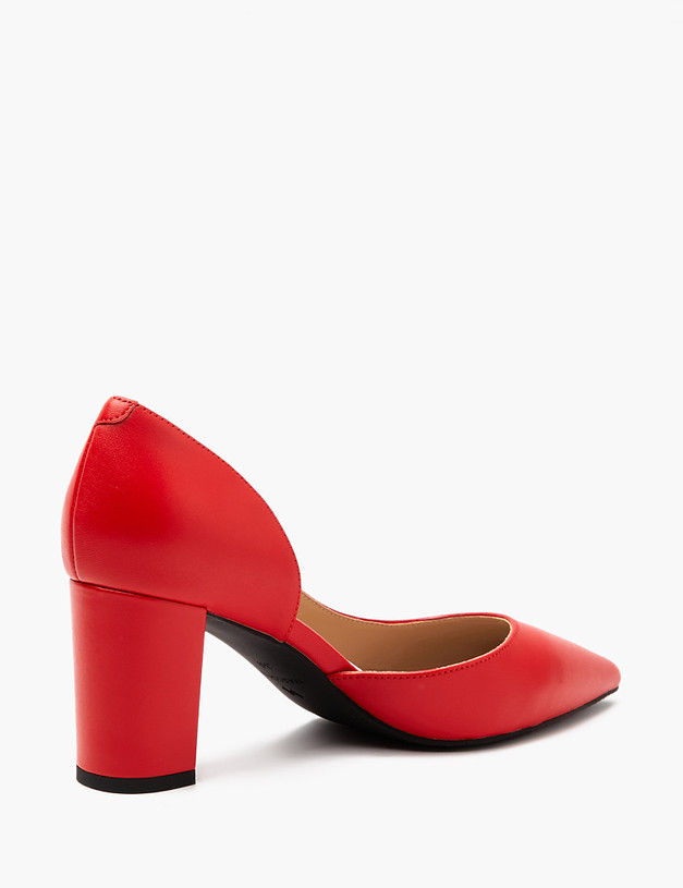 Красные женские туфли  MASCOTTE 172-4122712-6546M | ракурс 3