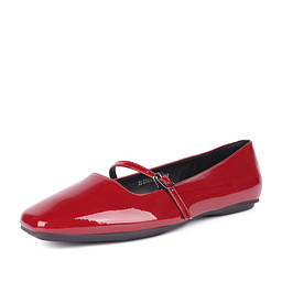 26-51WA-076DS Туфли женские и.лак/и.кожа бордо, INSTREET