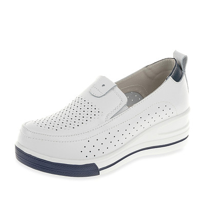 Слипоны женские MUNZ Shoes 12-21WA-042VS, цвет белый, размер 36 - фото 1