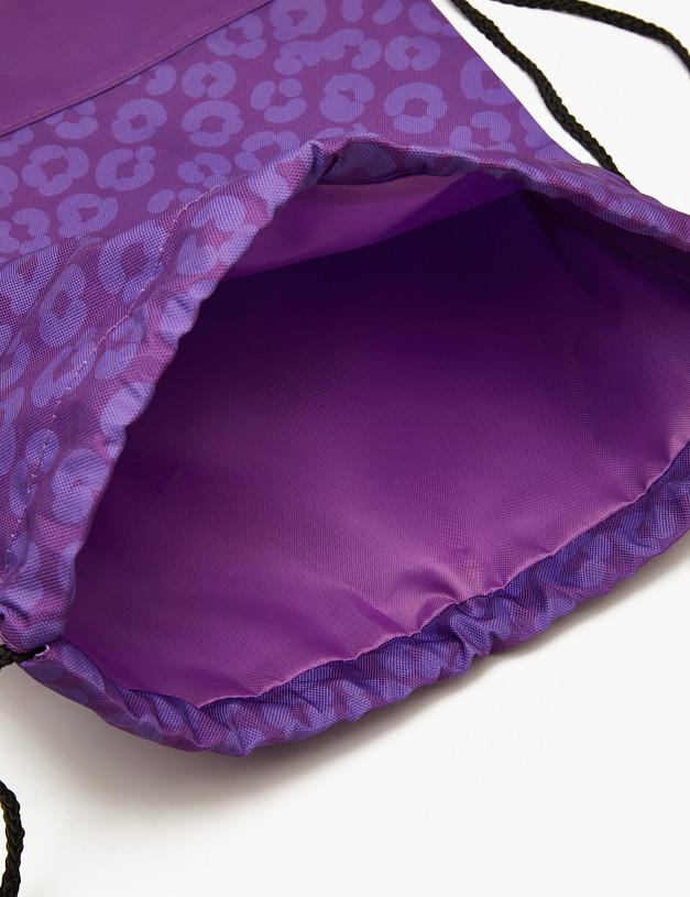 Фиолетовая сумка для сменной обуви MASCOTTE 877-4105-217 | ракурс 4