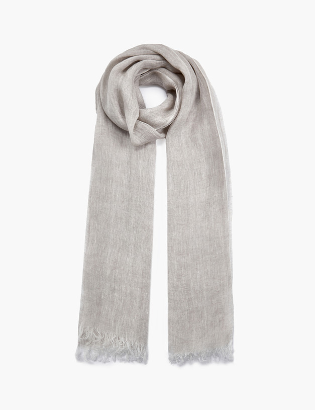 Серый женский шарф MASCOTTE 766-3109-2710 | ракурс 2