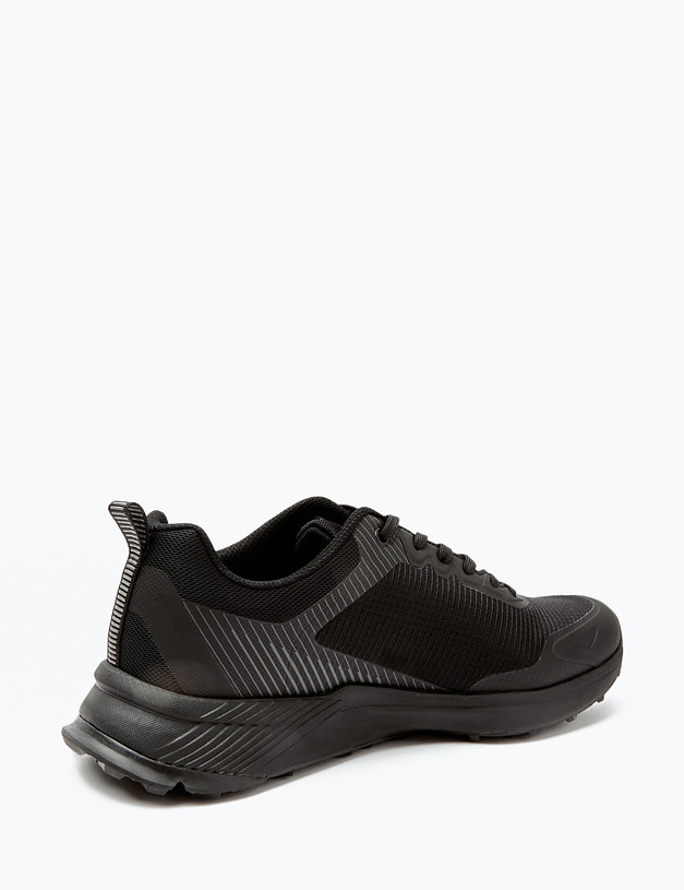 Черные мужские кроссовки из текстиля MASCOTTE 189-411321-0202 | ракурс 4