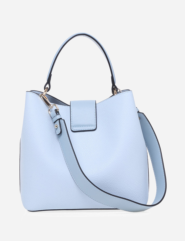 Голубая женская сумка MASCOTTE 642-0102-611 | ракурс 2