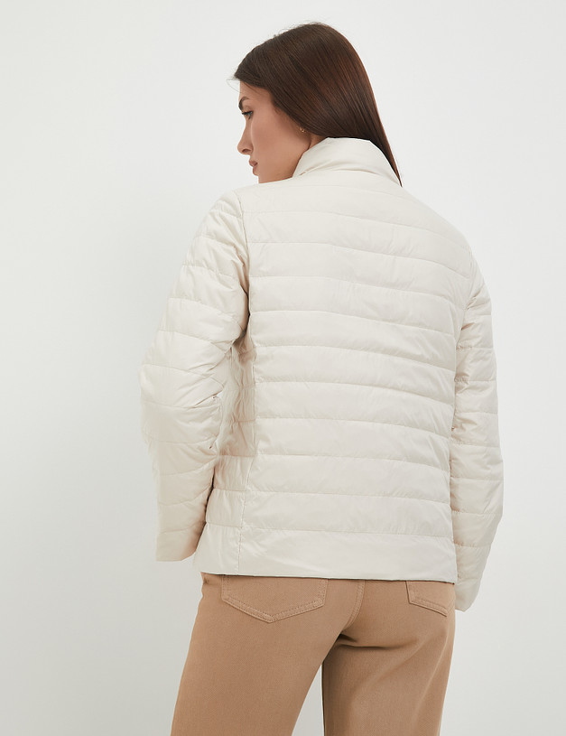 Белая женская куртка MASCOTTE 234-3307-2401 | ракурс 8